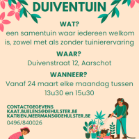 Samen tuinieren in de Duiventuin?